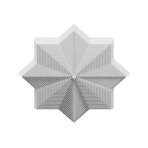 Складная елочная звезда-3