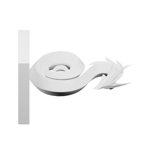 Скульптура дракона