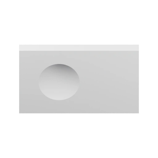 Пластина с выемкой