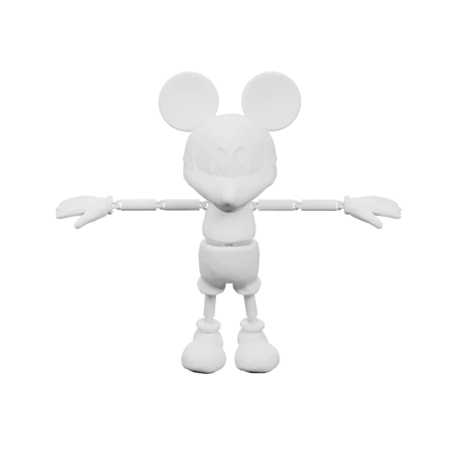 Гибкая фигурка мышонка