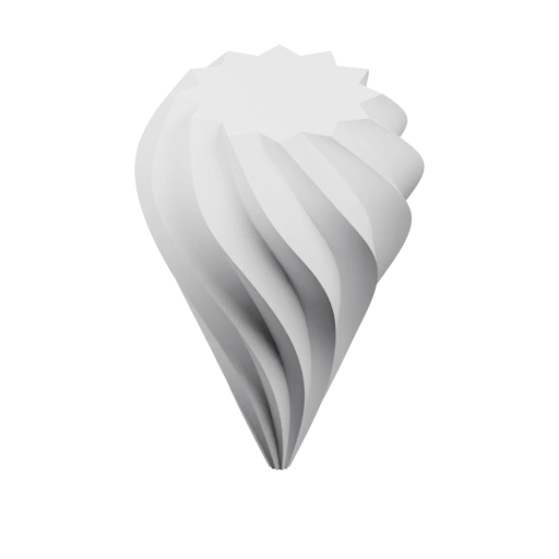 Еёлочная игрушка «Капля» (фасеточная)