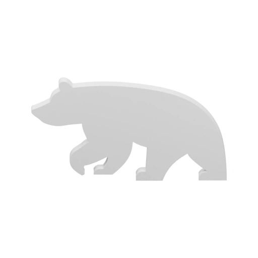 Медведь зоопарка