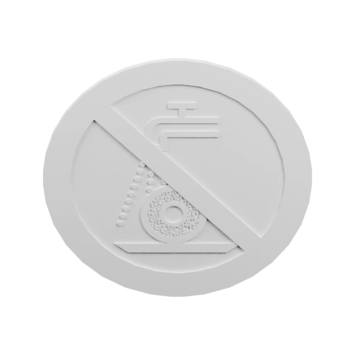 Мокрое шлифование запрещено