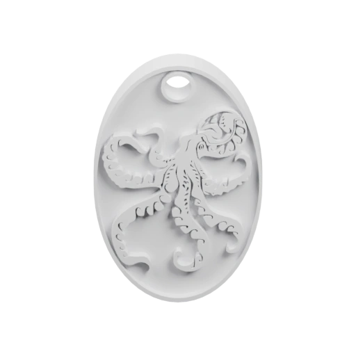 кулон осьминог