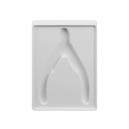 Декоративная капля с гранёными рёбрами