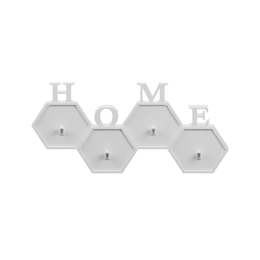 Настенная ключница «HOME» в виде сот