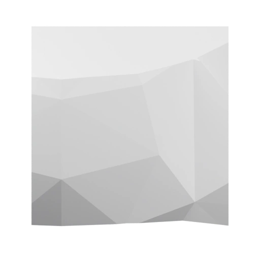 Многоцветная низкополигональная сова