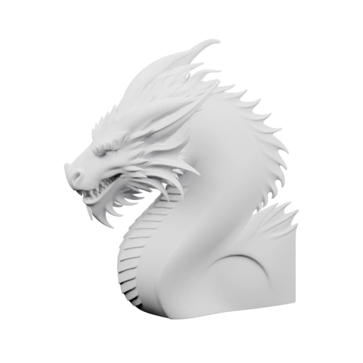 Дракон реалистичный