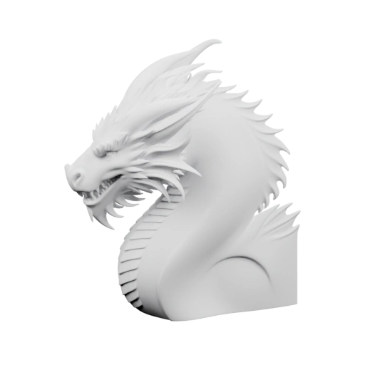 Дракон реалистичный