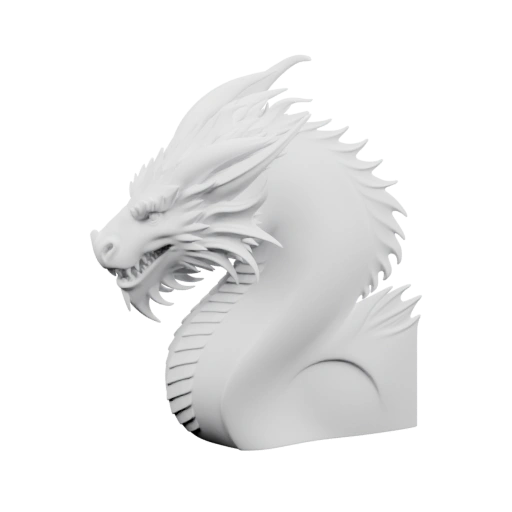 Дракон реалистичный