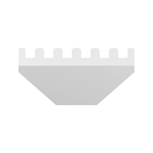 Телескопический лопатообразный