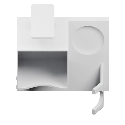 Переходник пылеудаления с квадрата на круг