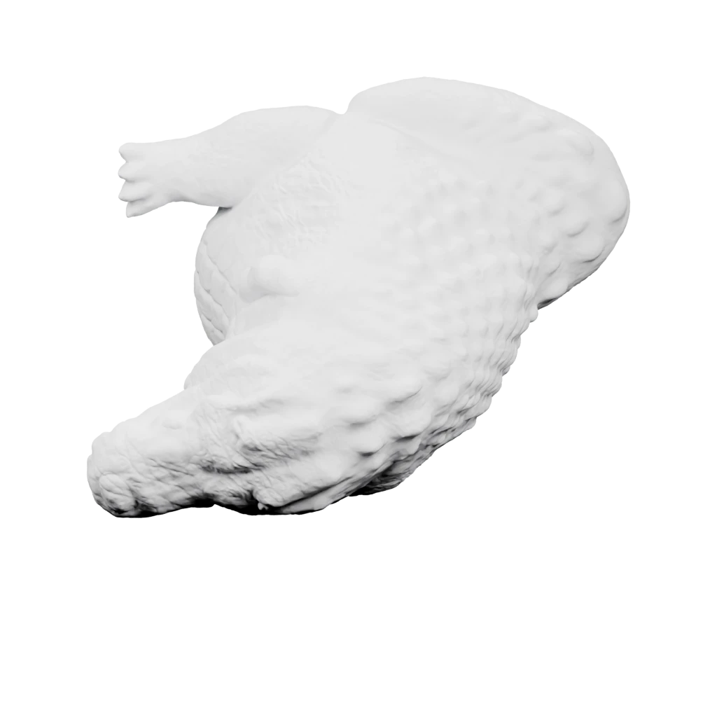 Пухлый крокодил