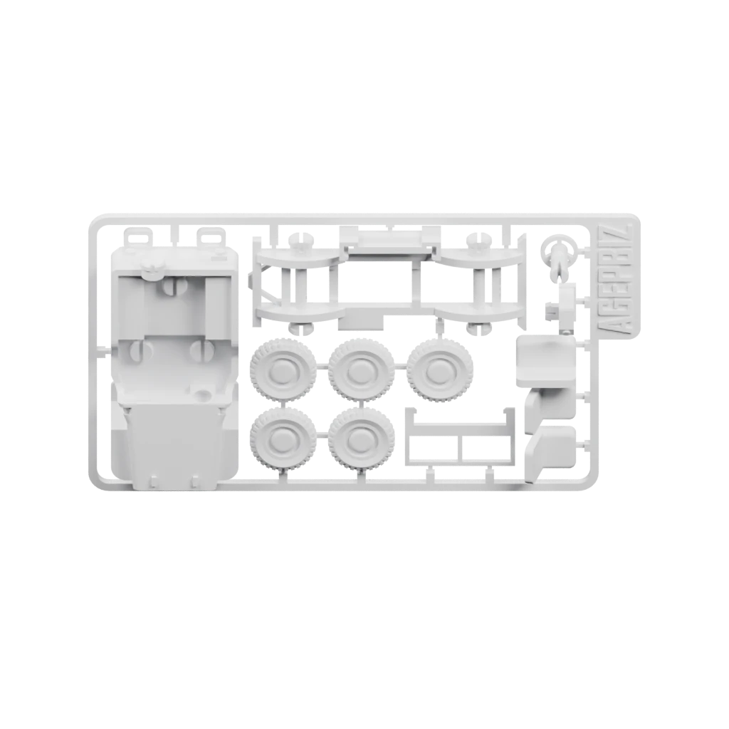 Кит-карта Jeep (STL)