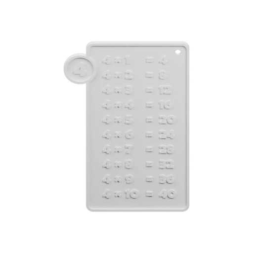 Шильдик таблица 4