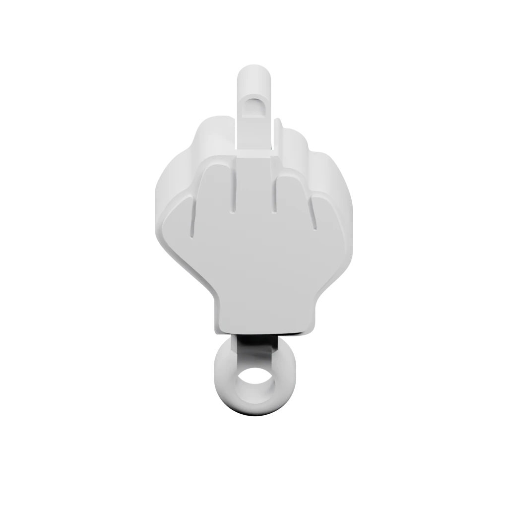 Брелок Средний палец