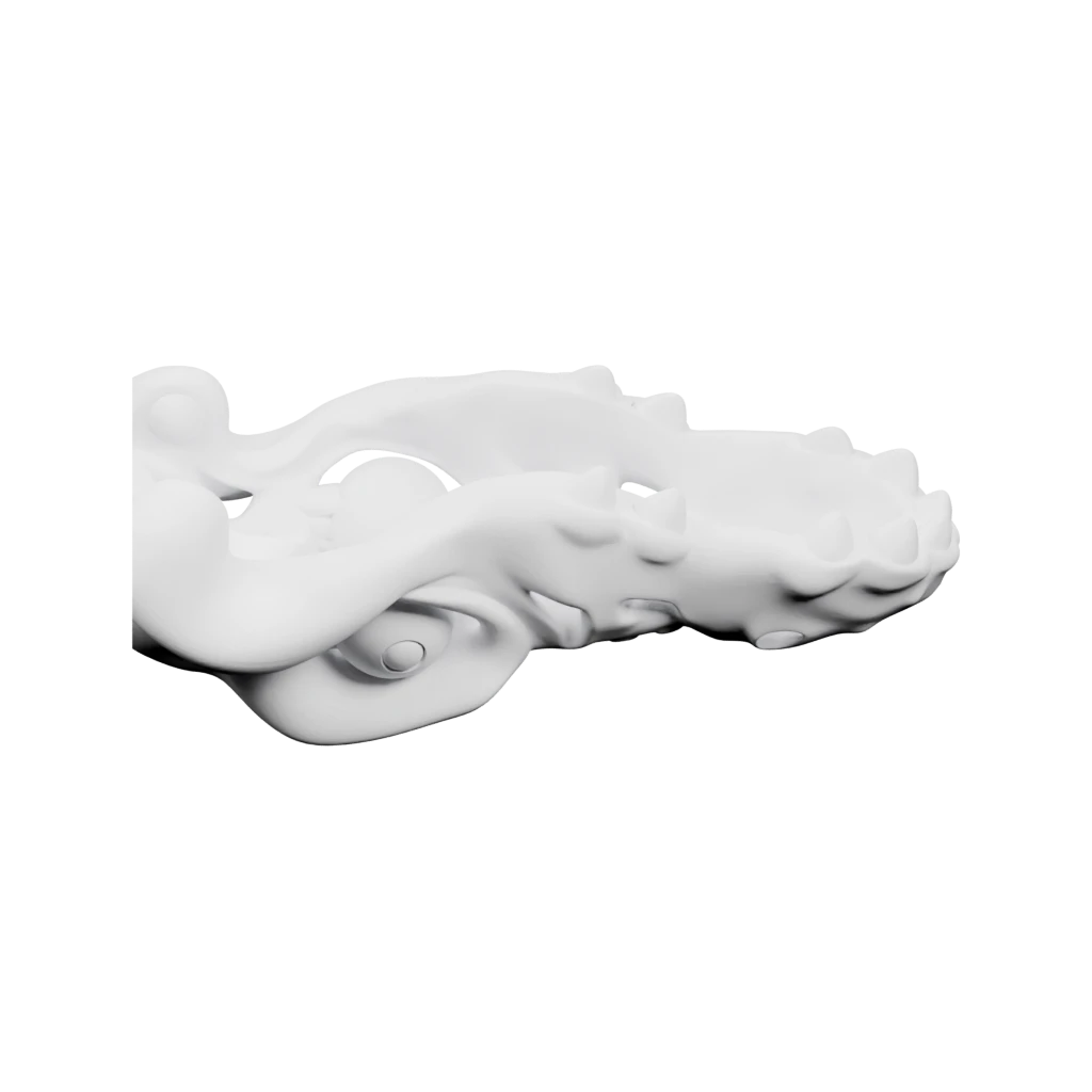 Скелет мозазавра (голова с глазами)