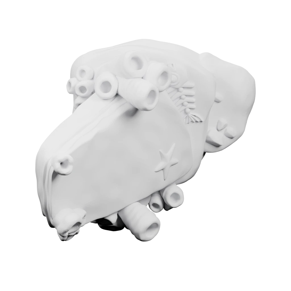 Скелет мозазавра (подставка)