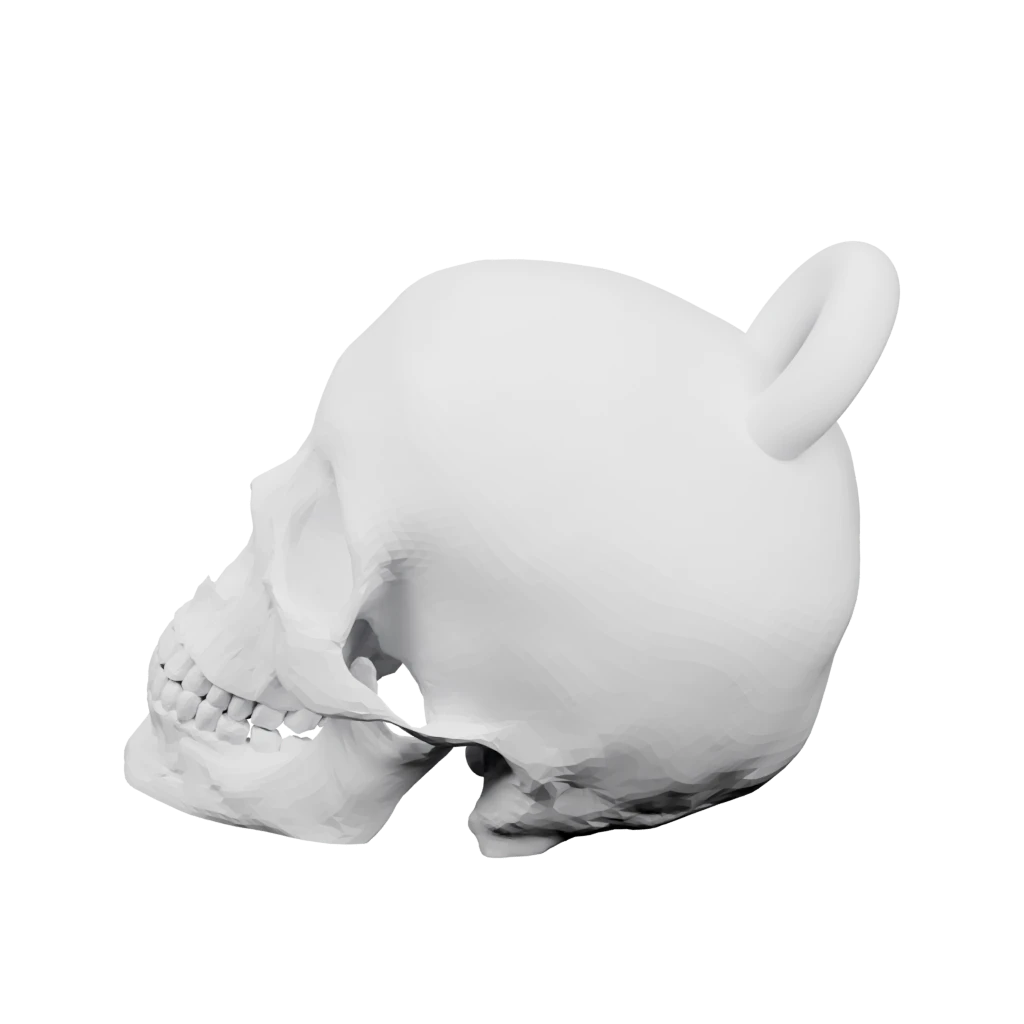 Брелок череп (ремикс)